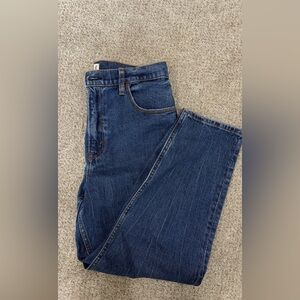 Abercrombie & Fitch Dark Blue Straight Jeans